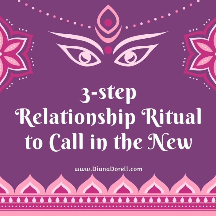 3step Relationship Ritual to Call in the New Diana Dorell
